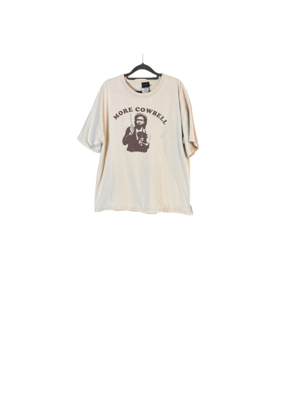 More Cowbell Graphic Tee - Cream Short Sleeve